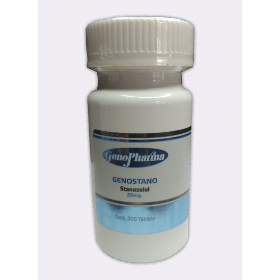 Genostano - 25 Stanozolol 25 mg Winstrol 200 Pastillas 